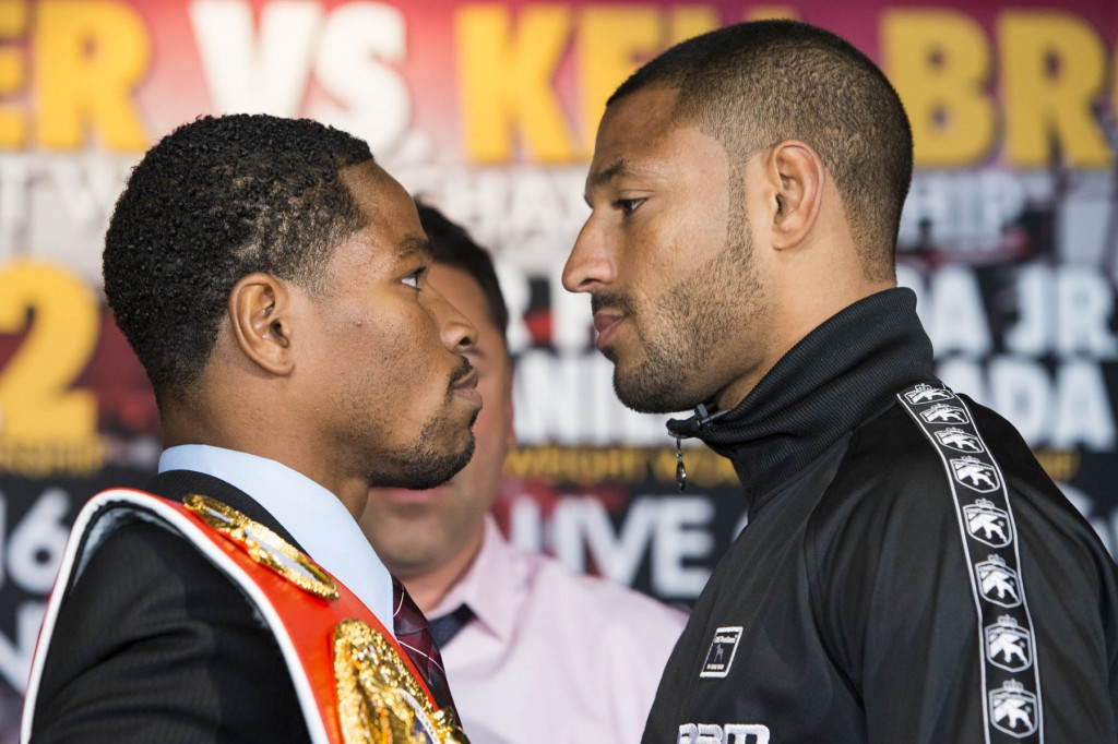 Shawn Porter and Kell Brook