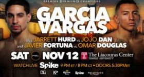 Knock out your post-election blues – Garcia vs Vargas Live on Spike TV